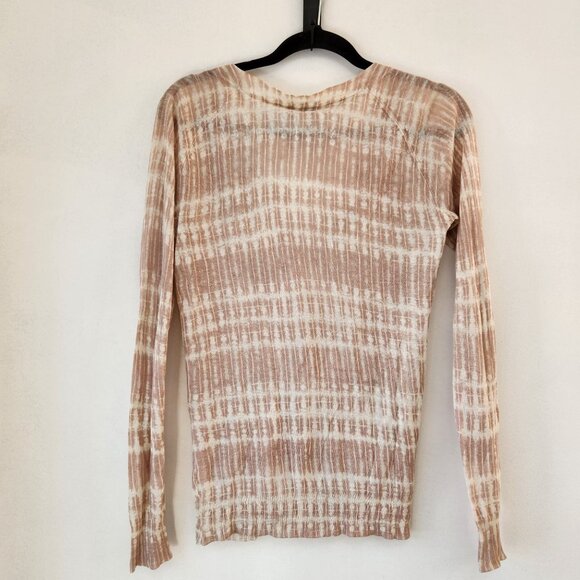 J. Crew Silk Linen Button Down Cardigan Sweater Lightweight Pink Women's S - Picture 2 of 6